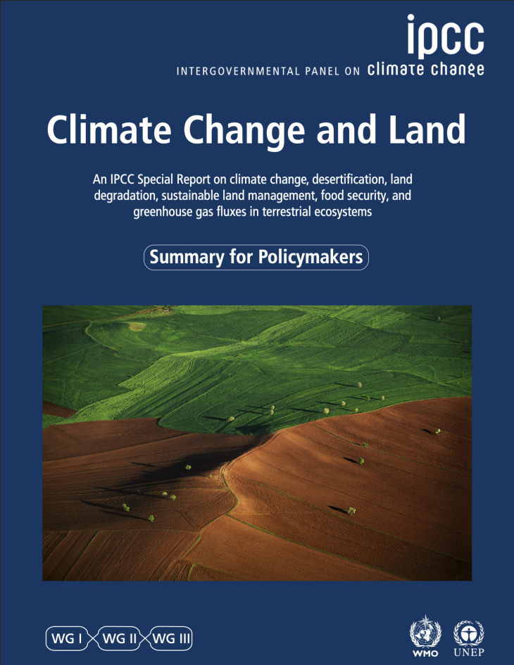 IPCC Sonderbericht Climate Change and Land Cover